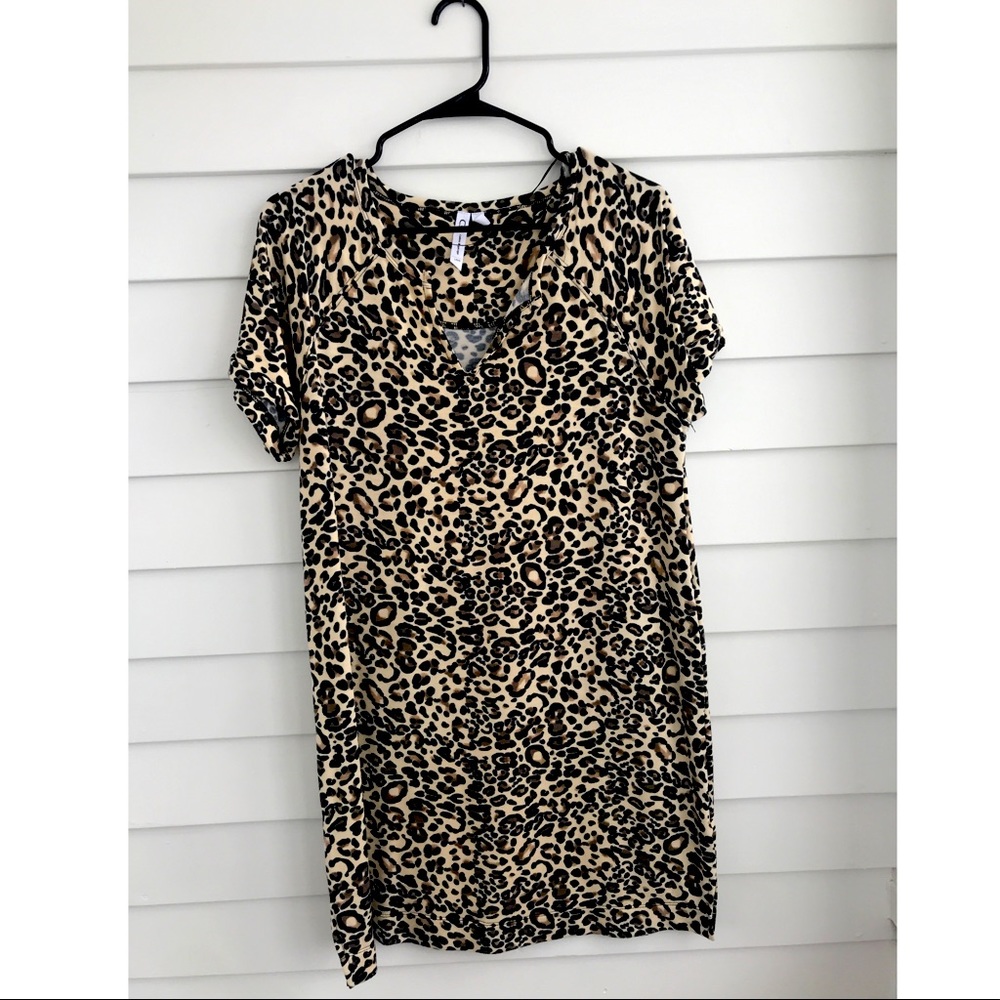 Cheetah Midi Dress